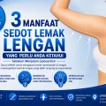 Prosedur sedot lemak lengan untuk mengurangi lemak subkutan dan membentuk kontur lengan lebih proporsional di Liposuction Jakarta.